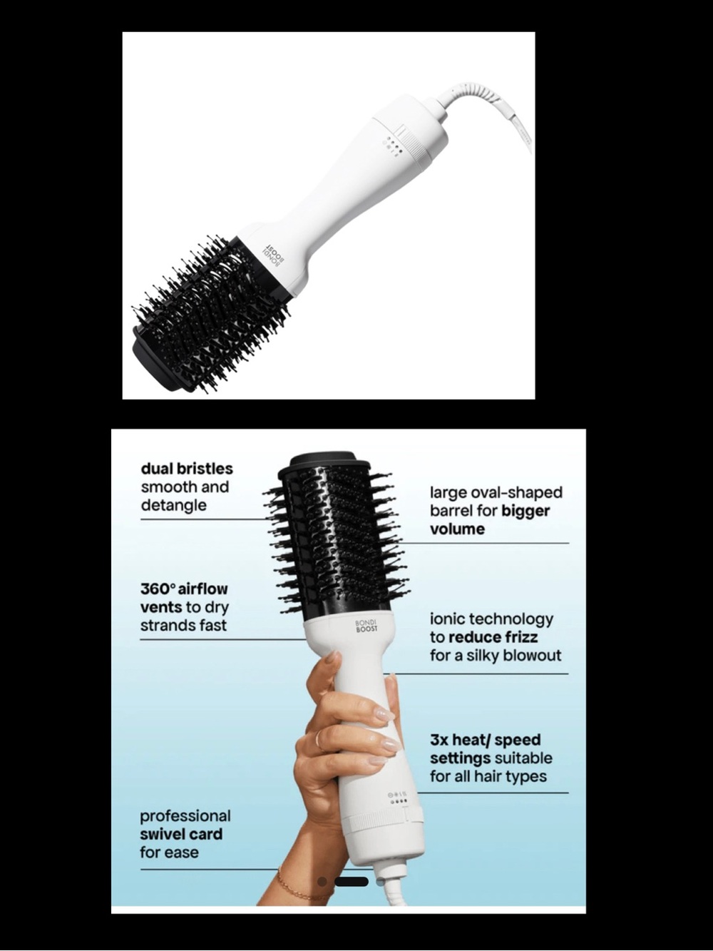 🆕Brand new in original package BONDIBOOST Blowout Brush